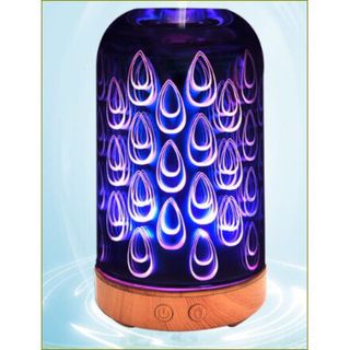 Máy khuyếch tán tinh dầu 3d trụ hình cuốn