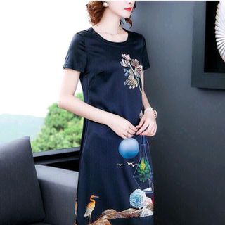 ĐẦM LỤA HỌA TIẾT