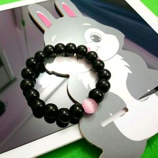 chuỗi đeo tay phong thủy 10li Mix đá mắt mèo