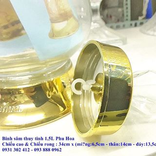 Bình Sâm Thủy Tinh Phú Hòa 1L5