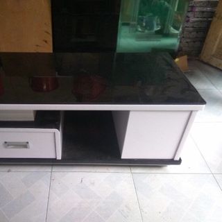 Bàn sofa giá rẻ có hộc sơn Pu chống nước