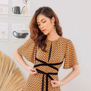 đầm thiết kế mentosa