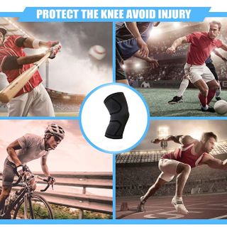 Bó gối đàn hồi bảo vệ đầu gối Aolikes AL7718 - Phụ kiện tập gym chạy bộ đạp xe bóng chuyền bóng đá