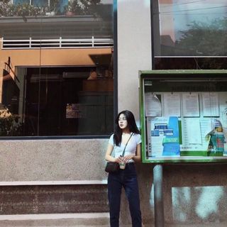 Quần Jeans xanh đậm
