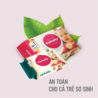 Khăn ướt an toàn cho cả trẻ sơ sinh