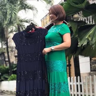 đầm tiệc tên RM