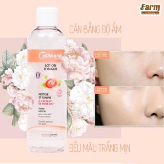 Nước hoa hồng Pháp Callibelle siêu ẩm mượt - 500ml