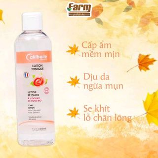 Nước hoa hồng Pháp Callibelle siêu ẩm mượt - 500ml
