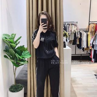 Bộ thể thao NY phối sọc