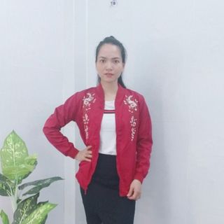 AÓ KHOÁC DÙ THUÊ HOA THANH LỊCH- K001