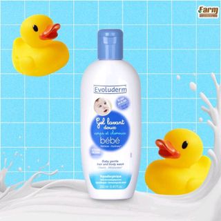 Sữa tắm gội em bé Evoluderm 250ml