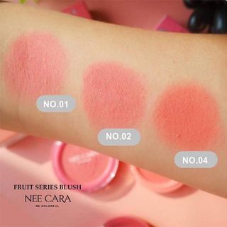 Phấn Má Hồng trái cây Nee Cara Fruit Series Blush