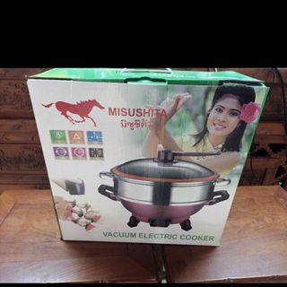 Bếp lẩu 2 tầng có khay hấp