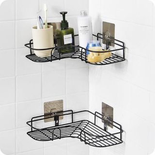 Giá góc treo đựng dụng cụ nhà tắm