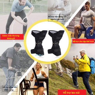 MỘT CẶP 2 CHIẾC KHUNG NÂNG BẢO VỆ ĐẦU GỐI VÀ TRỢ LỰC POWERKNEE