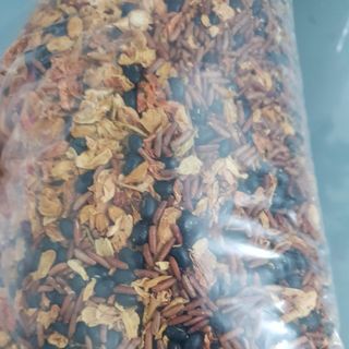 trà đậu đen gạo lút rang mix hoa nhài
