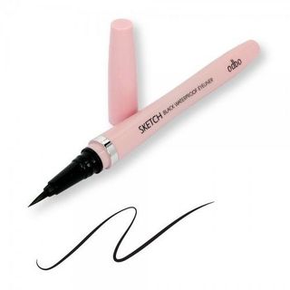 Bút kẻ mắt nước Odbo Sketch Black Waterproof Eyeliner OD314