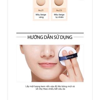 Cushion Misha HÀN QUỐC cải tiến dòng mới