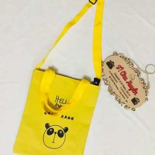 túi tote vải gấu panda