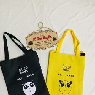 túi tote vải gấu panda giá sỉ