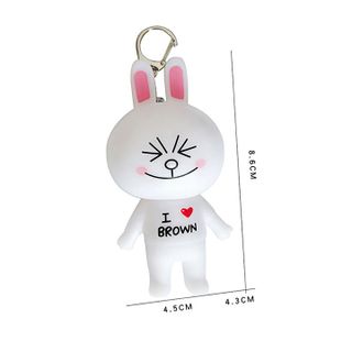 Móc khóa siêu xinh Thỏ trắng đáng yêu  20PK