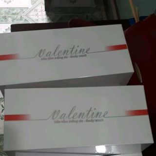 sữa tắm trắng da valentine
