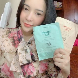 măt nạ Miung Lab len men 100 nuoc dua tuoi