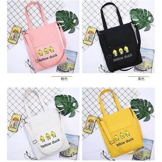 túi tote vải 3 chú vịt con