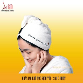 Khăn Lau Khô Tóc Siêu Tốc