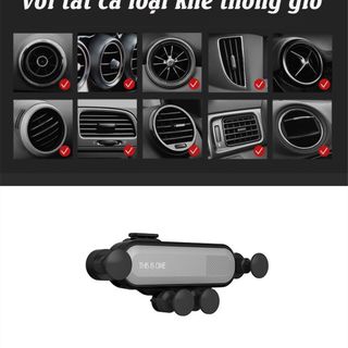 Giá đỡ điện thoại xe hơi gắn thông gió
