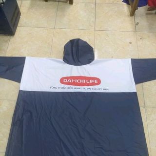 áo mưa vải PVC in logo quảng cáo