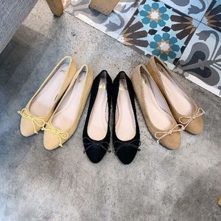 Giày búp bê da lộn