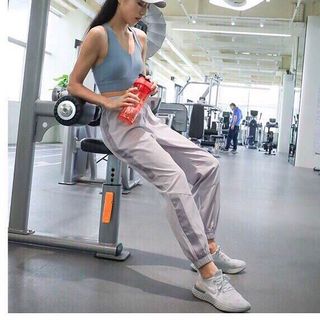 Quần tập jooger sọc vằn