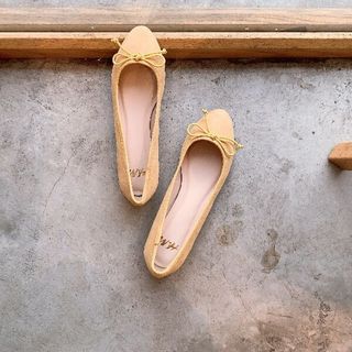 Giày búp bê da lộn