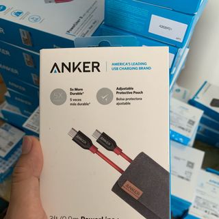 Cáp sạc Anker PowerLine C to C 20 09m - Cáp USB-C to C Anker A8187