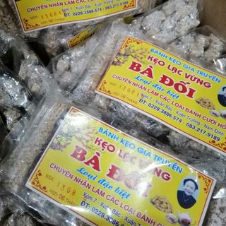 Kẹo lạc vừng Bà Đối - Đặc sản Nam Định 200 gram/gói