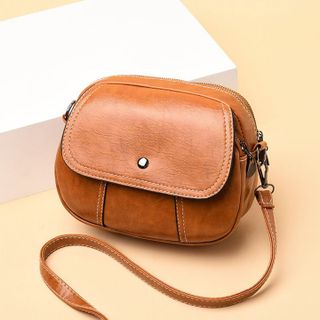 NEW Túi Tròn Nữ Đeo Vai Da mềm D671