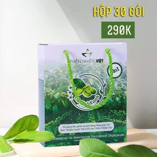 CÀ PHÊ XANH HỘP 30 GÓI