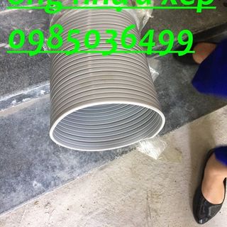 Ống nhựa xếp ống nhựa định hình phi 100 phi 125 phi 150 phi 200
