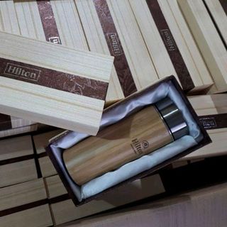 bình vỏ tre trúc giữ nhiệt