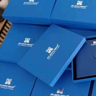 bộ quà tặng sổ bìa da