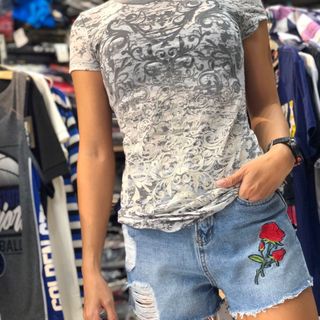 Áo thun nữ Mo ssi mo