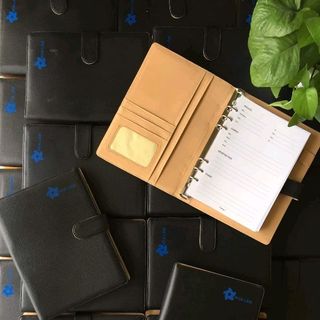 bộ quà tặng sổ bìa da