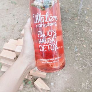 Bình pongdang nhựa 1L kèm túi