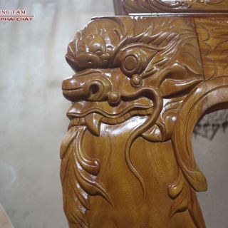 Sập Thờ Tứ Linh Gỗ Mít Ta