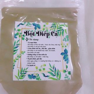 Bột Diếp Cá làm Trắng - Mịn - Hồng Da