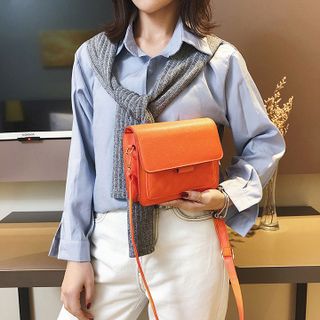 Hàng Mới Túi deo chéo nữ túi hình thoi màu sắc cá tính D141