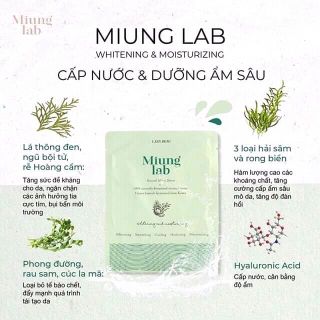 mặt nạ muing lab quốc dân