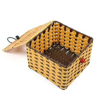 hộp khăn giấy mây 14 ×14 cm