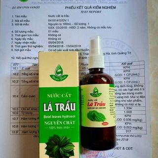 Nước cất lá trầu 100ml